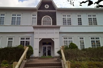 The entrance of the museum