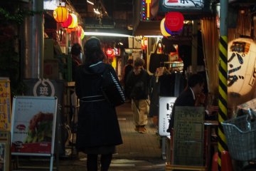 Browsing the shops