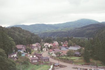 Pemandangan memukau lain dari perjalanan darat ke Niigata