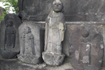 Some statues are large, some small like these