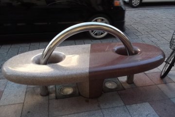 Even the street furniture is interesting