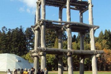 The most iconic monument of the Sannai-Maruyama Site.