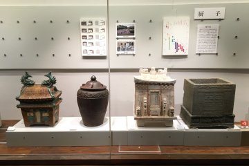Okinawan pottery artifacts