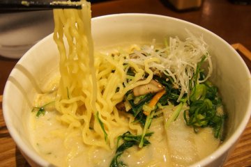 Vegan ramen at Mumokuteki