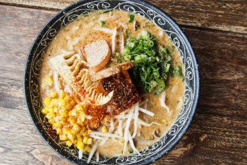 Vegan ramen at Vegans Cafe and Restaurant