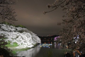 Beautiful reflections on Chidorigafuchi Moat