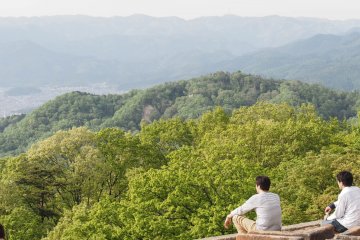 Views from the top of Daimonji-yama