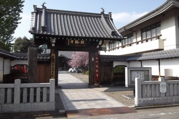 The temple gate