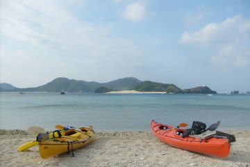 Zamami est idéale pour la plongée et pour le kayak