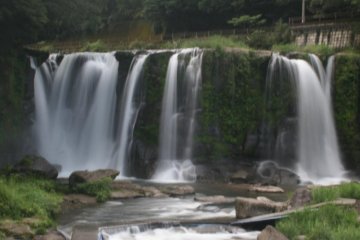 The waterfall after it had rained