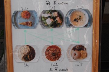 Contoh menu di Cafe Atl
