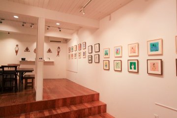 The gallery space