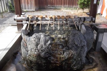 Purify your hands and spirits here