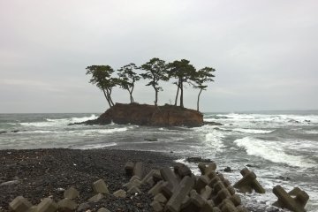 A small island in Kesennuma