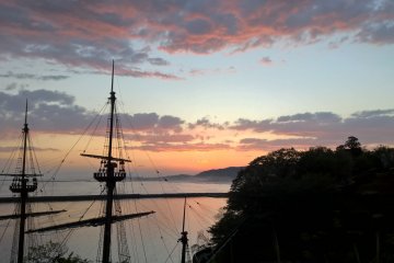 Sunset in Ishinomaki