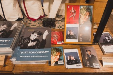 David Bowie books and merchandise 