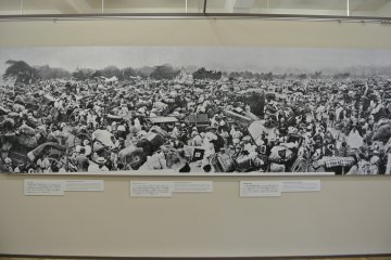 A photo of the Former Army Clothing Depot which is now the site of the museum