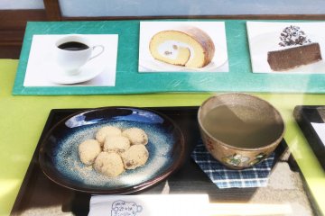 Break for mochi and matcha 
