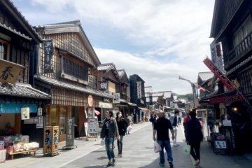 A walk along the 800-metre street is a step back in time