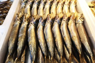 Sanma or pacific saury is a favourite fish for fall