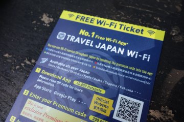 Tiket wi-fi gratis tersedia untuk turis asing