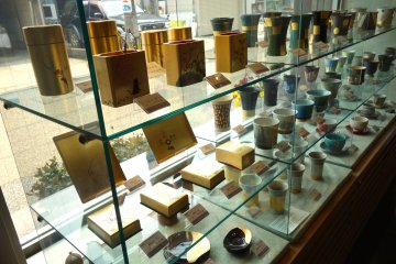 Makeup boxes, lacquerware, cups and much more for sale