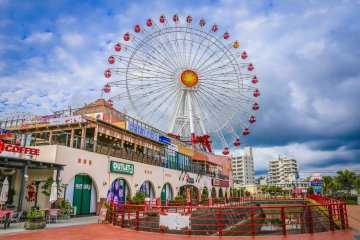 Ferris Wheel. In Okinawa they say that couples that ride it together will breakup a few days later