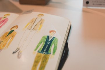 Notebooks designed for fashion designers/students