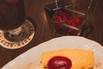 Have your omurice with some fukujinzuke pickles