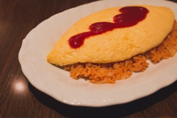 Buttery Omu-rice at Kissa You