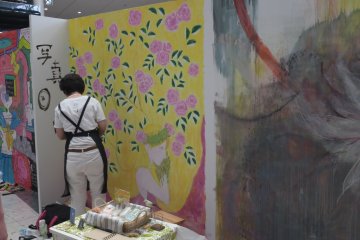 國際展示中心會場D區－繪畫板