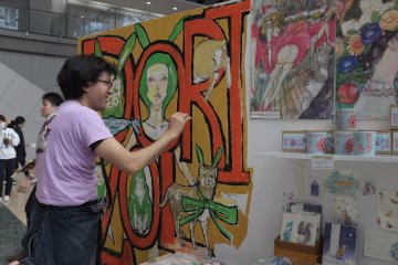 國際展示中心會場D區－繪畫板