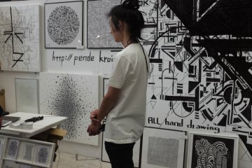 國際展示中心會場D區－繪畫板