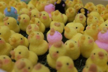 國際展示中心會場E區－小雞手工飾品