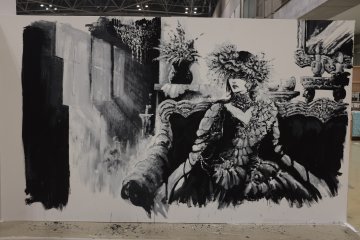 國際展示中心會場J區－繪畫板