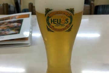 Goya beer is a bit of an acquired taste