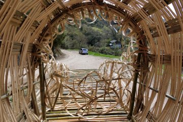 A back exit which was closed off.