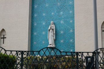 Statue the of Virgin Mary