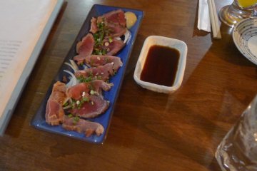 Sashimi de sanglier !
