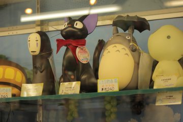 Figuras de colección del estudio de Ghibli.