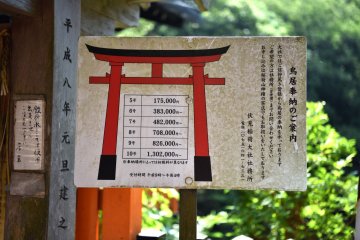 In case you wanted to erect your own torii gate