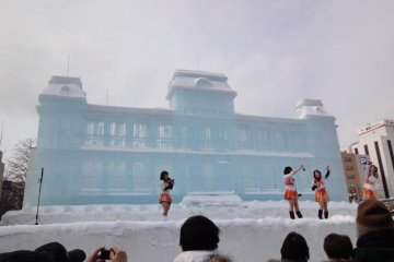 Ice Sculpture and Idols
