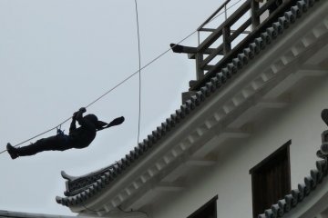 Breakdancing ninja also make a surprise appearance.