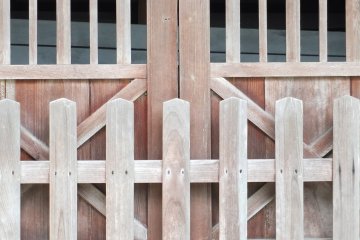 Close up on the beautiful wood