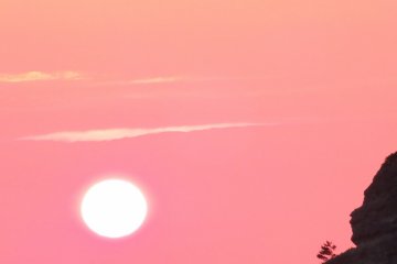 This sun was huge