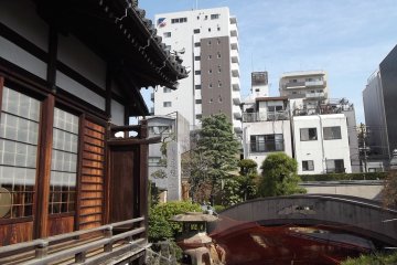 A view from the side