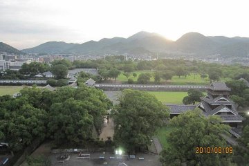Sunset from the top floor