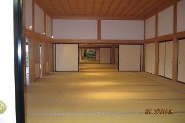 The main hall of the restored Honmaru Goten Palace
