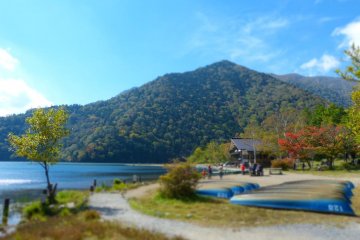 Lakeside near rest house