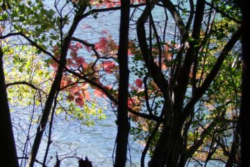 Usagi Jima Island, on the lake